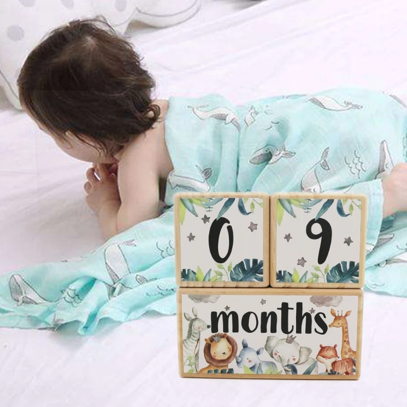 P15C Baby Milestone Memorial Monthly Wooden Block Photography Photo Month Sticke
P15C Baby Milestone Memorial Monthly Wooden Block Photography Photo Month Sticke