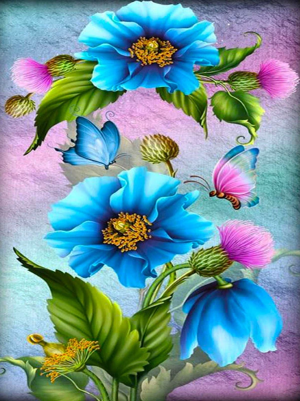 5D DIY Diamond Painting Kits Flower Butterfly Full Square With AB Drill Diamond Embroidery Mosaic Rhinestone Pictures Home Decor
5D DIY Diamond Painting Kits Flower Butterfly Full Square With AB Drill Diamond Embroidery Mosaic Rhinestone Pictures Home Decor