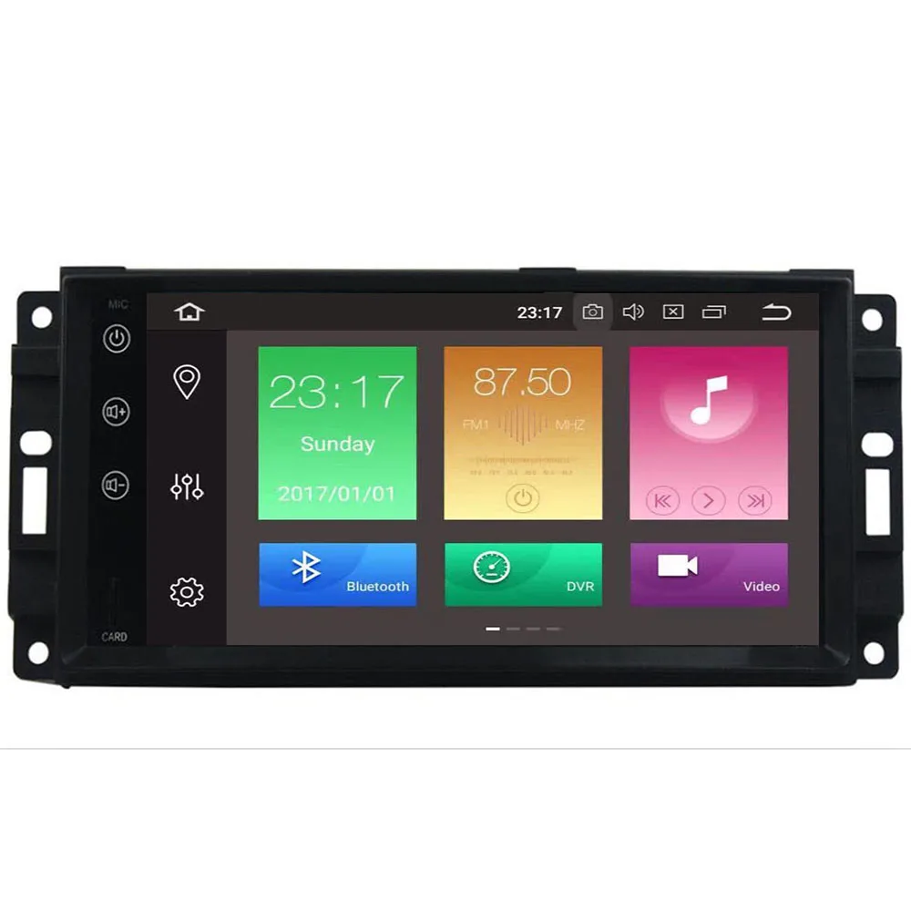 Автомобильный монитор DVD плеер для Wrangler Compass Grand Cherokee 2008 2011 с GPS навигацией