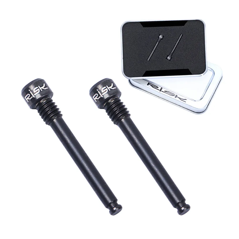 2pcs RISK Titanium M4x26mm Bolts Ultralight Bicycle Oil Disc Brake Pads Thread Pins for XT Hydraulic Disc Brake
2pcs RISK Titanium M4x26mm Bolts Ultralight Bicycle Oil Disc Brake Pads Thread Pins for XT Hydraulic Disc Brake