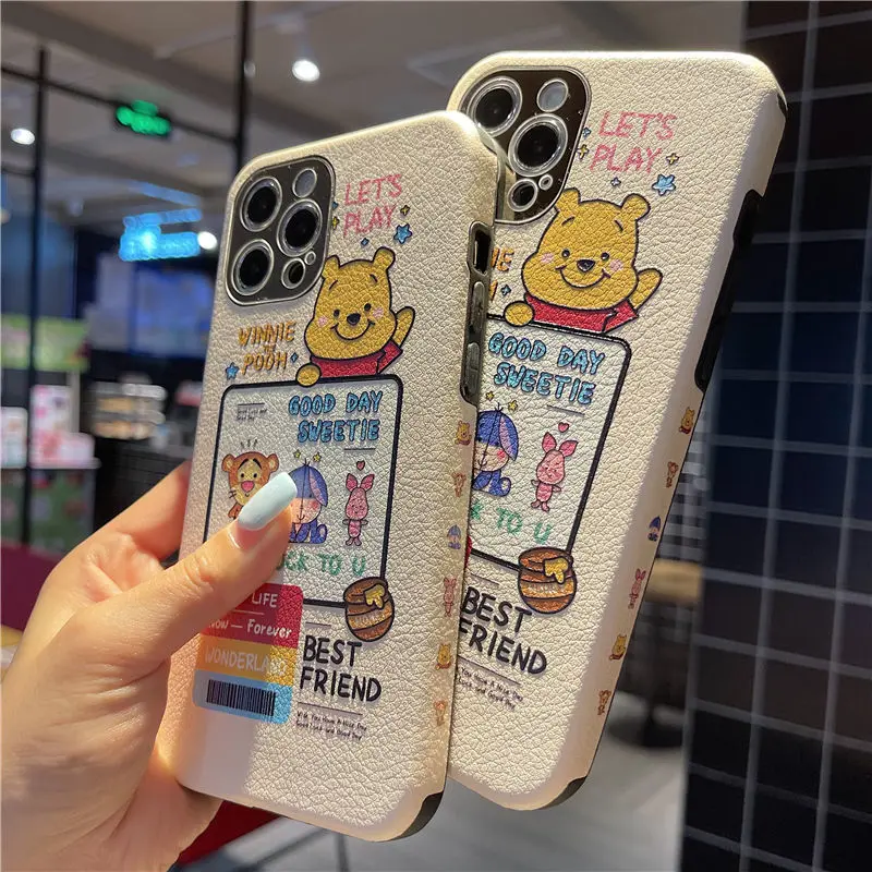 Disney New Cartoon Pooh Mobile Phone Case IPhone12 12Pro 12Promax 11Pro 11Promax Fashion High-end Cute Mobile Phone Case
Disney New Cartoon Pooh Mobile Phone Case IPhone12 12Pro 12Promax 11Pro 11Promax Fashion High-end Cute Mobile Phone Case