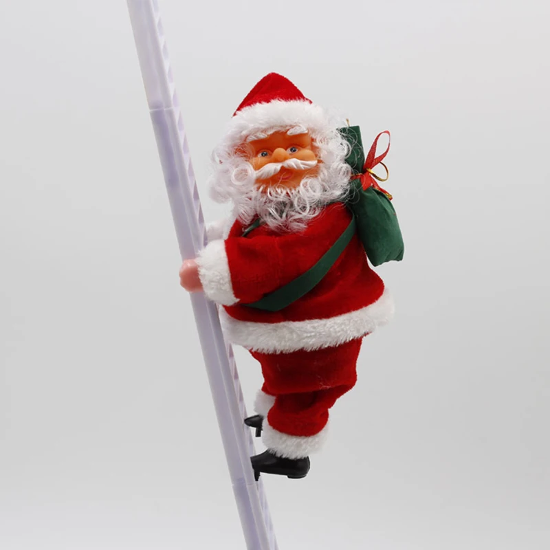 Christmas Santa Claus Electric Climb Ladder Hanging Decoration Christmas Tree Ornaments Funny New Year Kids Gifts Party C1442 f
Christmas Santa Claus Electric Climb Ladder Hanging Decoration Christmas Tree Ornaments Funny New Year Kids Gifts Party C1442 f