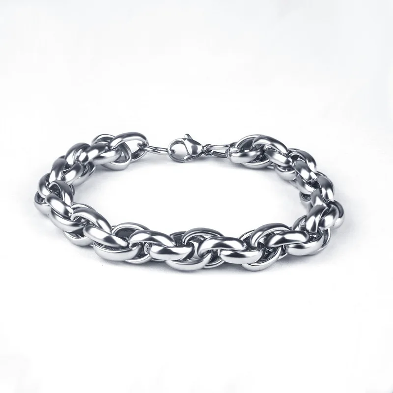 POTCET Unisex Stainless Steel Titanium Steel Bracelet Cuban Chain Geometric Fashion Retro Hip Hop Party Jewelry
POTCET Unisex Stainless Steel Titanium Steel Bracelet Cuban Chain Geometric Fashion Retro Hip Hop Party Jewelry