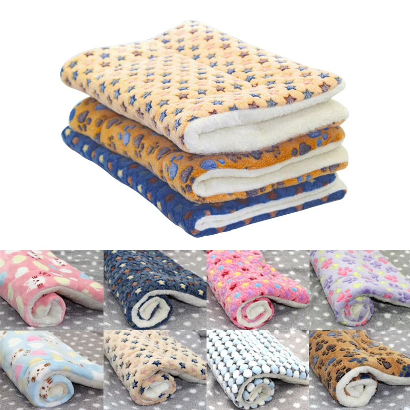 Pet Mats Soft Flannel Dog Blanket S-XXXL Warm Home Portable Cushion For Small Medium Large Dogs Cartoon Cat Bed Pets Supplies
Pet Mats Soft Flannel Dog Blanket S-XXXL Warm Home Portable Cushion For Small Medium Large Dogs Cartoon Cat Bed Pets Supplies