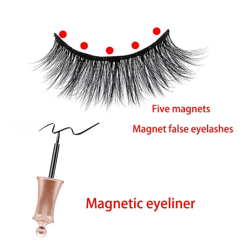 1 Pair Magnetic Eyelashes with Magnetic Eyeliner and Tweezer Set Long False Eye Lashes Beauty Makeup Tool
1 Pair Magnetic Eyelashes with Magnetic Eyeliner and Tweezer Set Long False Eye Lashes Beauty Makeup Tool