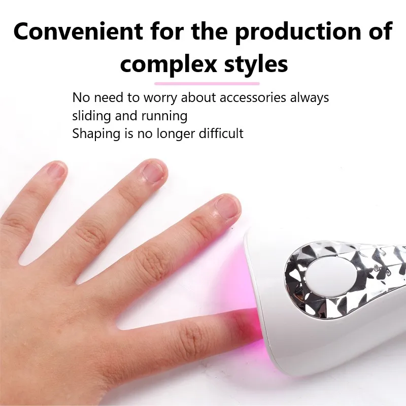 18W 5LED Nail Dryer Machine Nails Lamp Dual-light Source Phototherapy Lamp For Drying UV Nails Gel Polish Manicure Tools
18W 5LED Nail Dryer Machine Nails Lamp Dual-light Source Phototherapy Lamp For Drying UV Nails Gel Polish Manicure Tools