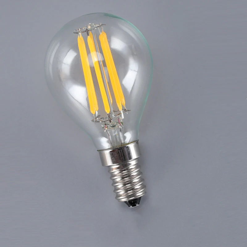 

10X LED Edison Bulb E27 G45 LED Bulb E14 Filament Light 220V 4W 8W 12W 16W Dimmable Antique Retro Vintage Glass Bulb Lamp