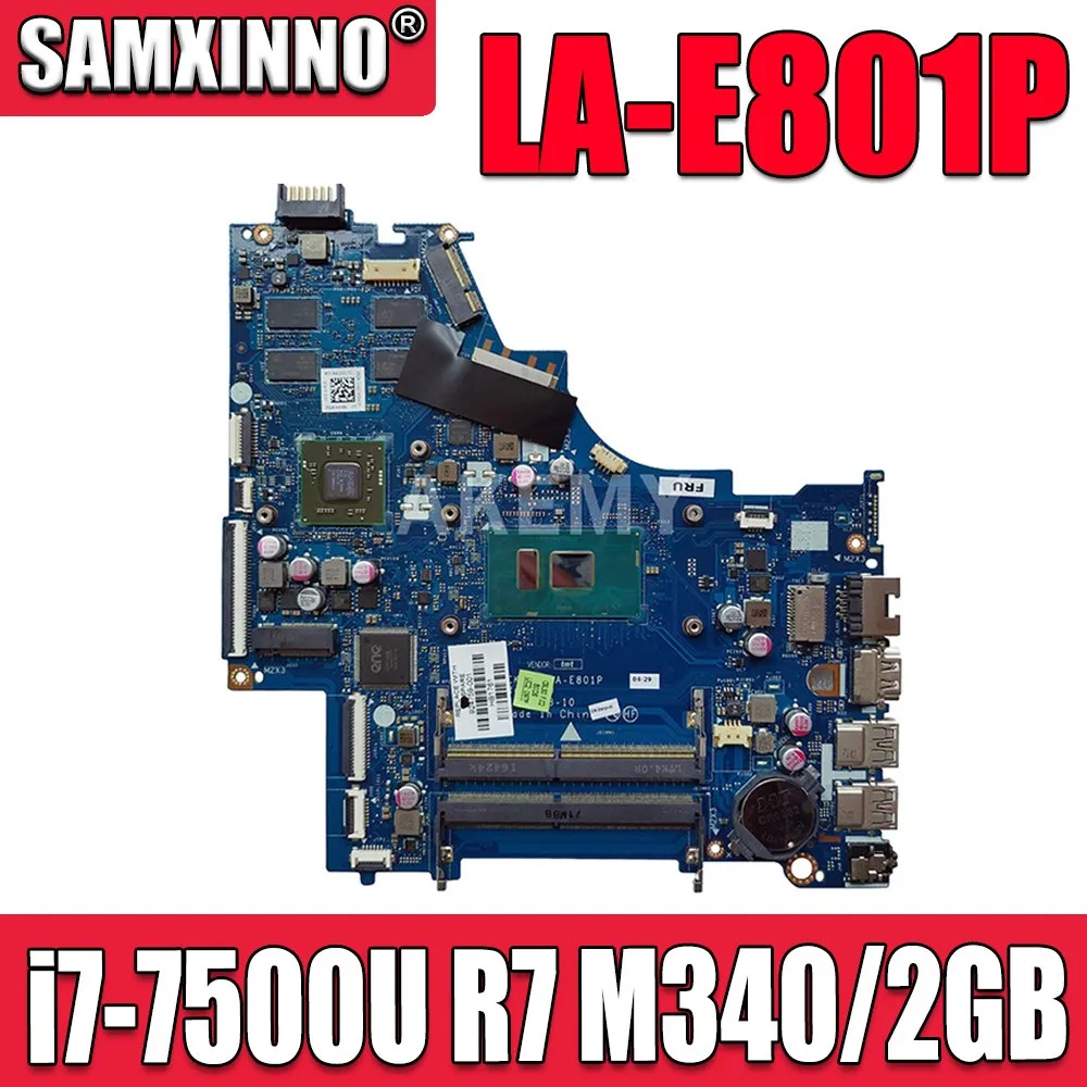 Для материнской платы ноутбука HP 15-BS 928640-601 928640-001 CSL50 / CSL52 LA-E801P с процессором i7-7500U R7 M340 / 2 ГБ GPU DDR4 МБ 100% протестировано
Для материнской платы ноутбука HP 15-BS 928640-601 928640-001 CSL50 / CSL52 LA-E801P с процессором i7-7500U R7 M340 / 2 ГБ GPU DDR4 МБ 100% протестировано