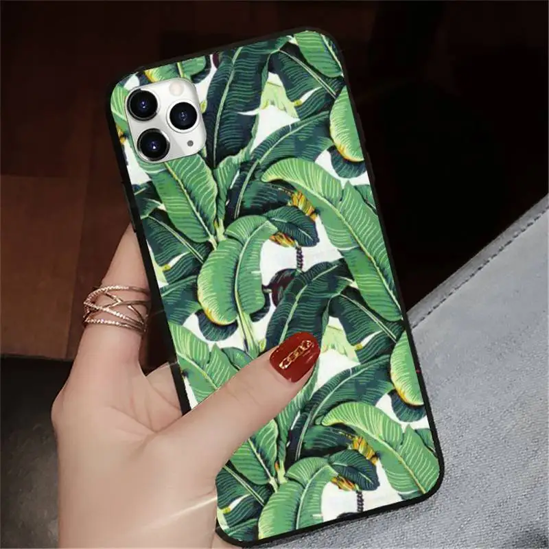 Tropical Green Plant Leaf Phone Case for iPhone 11 12 pro XS MAX 8 7 6 6S Plus X 5S SE 2020 XR
Tropical Green Plant Leaf Phone Case for iPhone 11 12 pro XS MAX 8 7 6 6S Plus X 5S SE 2020 XR