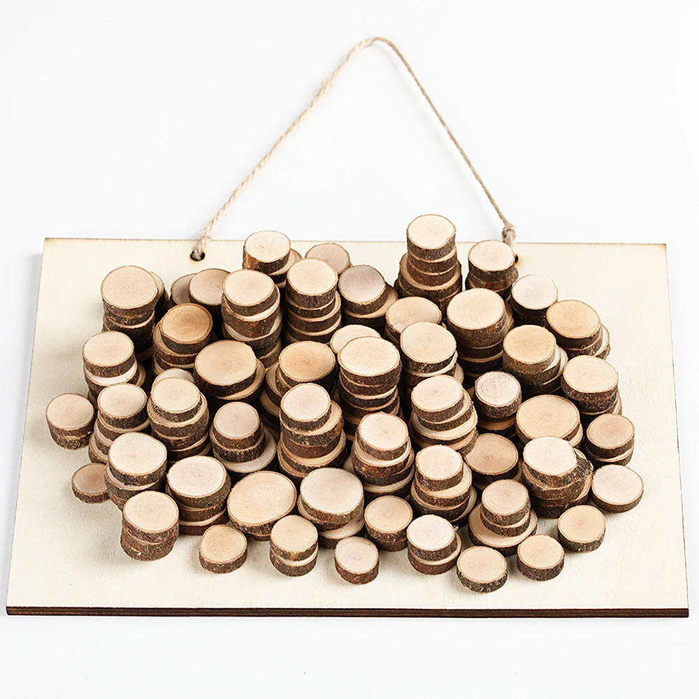 200Pcs 1-2cm Solid Wood Slices With Planks Natural Wood Decoration With Tree Bark Unfinished Wood Handmade DIY Craft Supplies
200Pcs 1-2cm Solid Wood Slices With Planks Natural Wood Decoration With Tree Bark Unfinished Wood Handmade DIY Craft Supplies