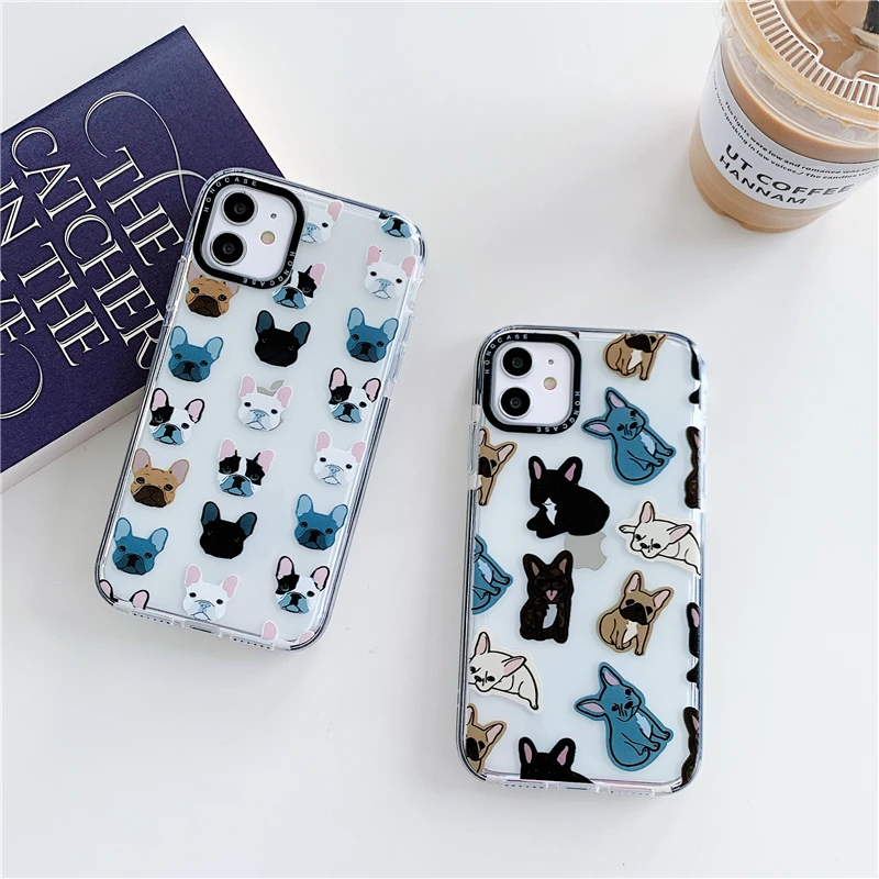 Cartoons Bulldog Phone Cases For iPhone 12 Mini 11 Pro MAX Clear Thicken TPU Cover Case For iPhone 7 8 Plus X XS MAX XR SE 2020
Cartoons Bulldog Phone Cases For iPhone 12 Mini 11 Pro MAX Clear Thicken TPU Cover Case For iPhone 7 8 Plus X XS MAX XR SE 2020
