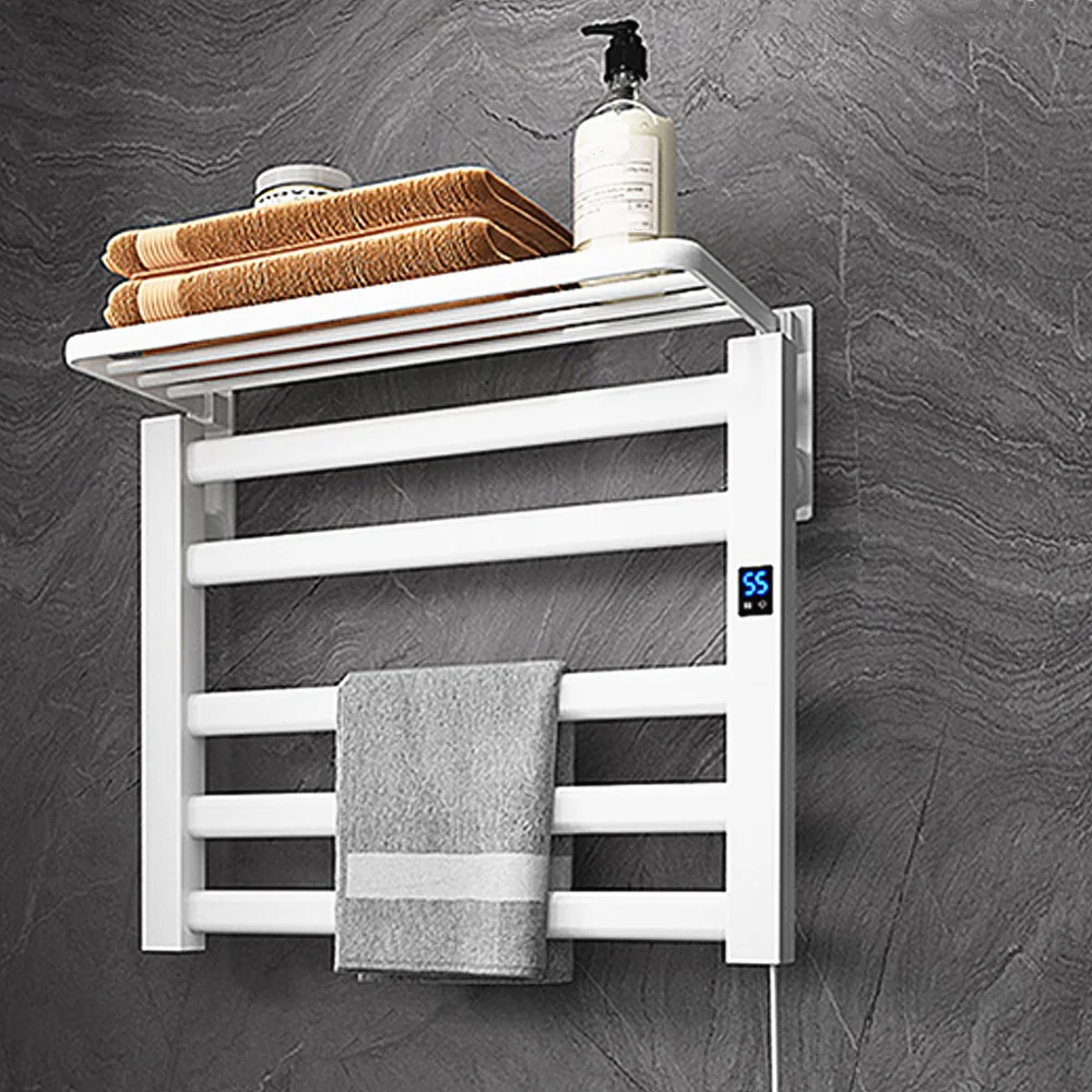 Carbon Fiber Heating Electric Towel Dryer 220V Waterproof Electric Heated Towel Rack Thermostat Rail Warmer Bathroom Shelves
Carbon Fiber Heating Electric Towel Dryer 220V Waterproof Electric Heated Towel Rack Thermostat Rail Warmer Bathroom Shelves