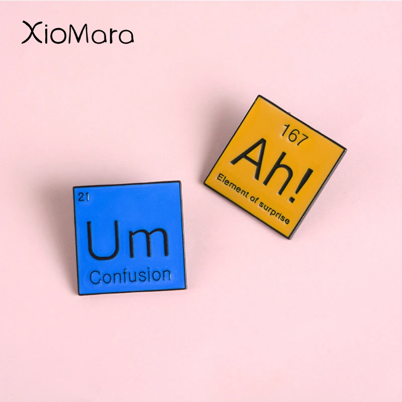 Periodic Table of Elements Pin Meme Ah Um Science Chemistry Badges Brooches Denim Jackets Blouse Backpack Accessories
Periodic Table of Elements Pin Meme Ah Um Science Chemistry Badges Brooches Denim Jackets Blouse Backpack Accessories