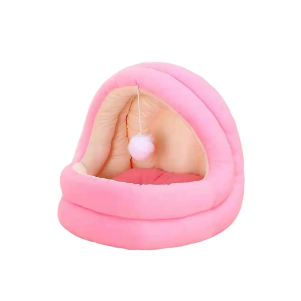 Removable Pad Pet Kennel Soft Long Plush Autumn Winter Warm Litter Multifunctional Thicken Cloth Foldable Portable Yurt Shape
Removable Pad Pet Kennel Soft Long Plush Autumn Winter Warm Litter Multifunctional Thicken Cloth Foldable Portable Yurt Shape