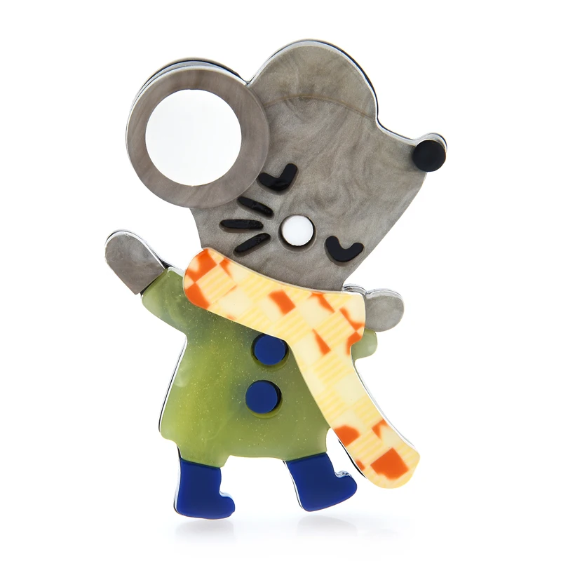 Wuli&baby Acrylic Wear Scarf Rat Brooches For Women Girl Unisex Happy Mouse Casual Party Brooch Pin Gifts
Wuli&baby Acrylic Wear Scarf Rat Brooches For Women Girl Unisex Happy Mouse Casual Party Brooch Pin Gifts