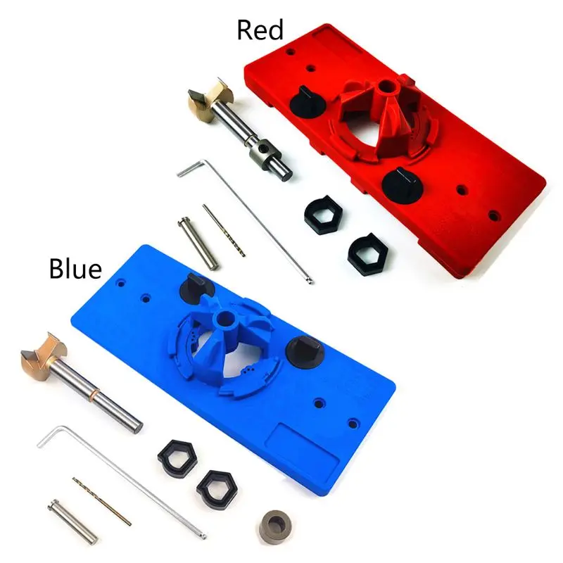 L9BE 35MM Cup Style Hinge Jig Boring Hole Drill Guide Forstner Bit Wood Cutter Carpenter Woodworking DIY Tools
L9BE 35MM Cup Style Hinge Jig Boring Hole Drill Guide Forstner Bit Wood Cutter Carpenter Woodworking DIY Tools