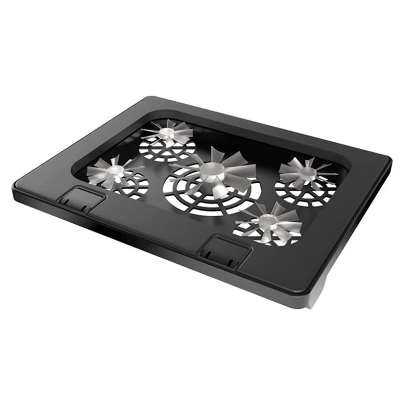Notebook Computer Radiator Five Fan Base Multi-Angle Adjustment Of Air Volume LED Light Switch Control Fan
Notebook Computer Radiator Five Fan Base Multi-Angle Adjustment Of Air Volume LED Light Switch Control Fan