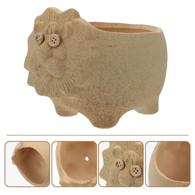 1pc Practical Reusable Ceramic Succulent Plant Pot for Co-worker Family Friends
1pc Practical Reusable Ceramic Succulent Plant Pot for Co-worker Family Friends