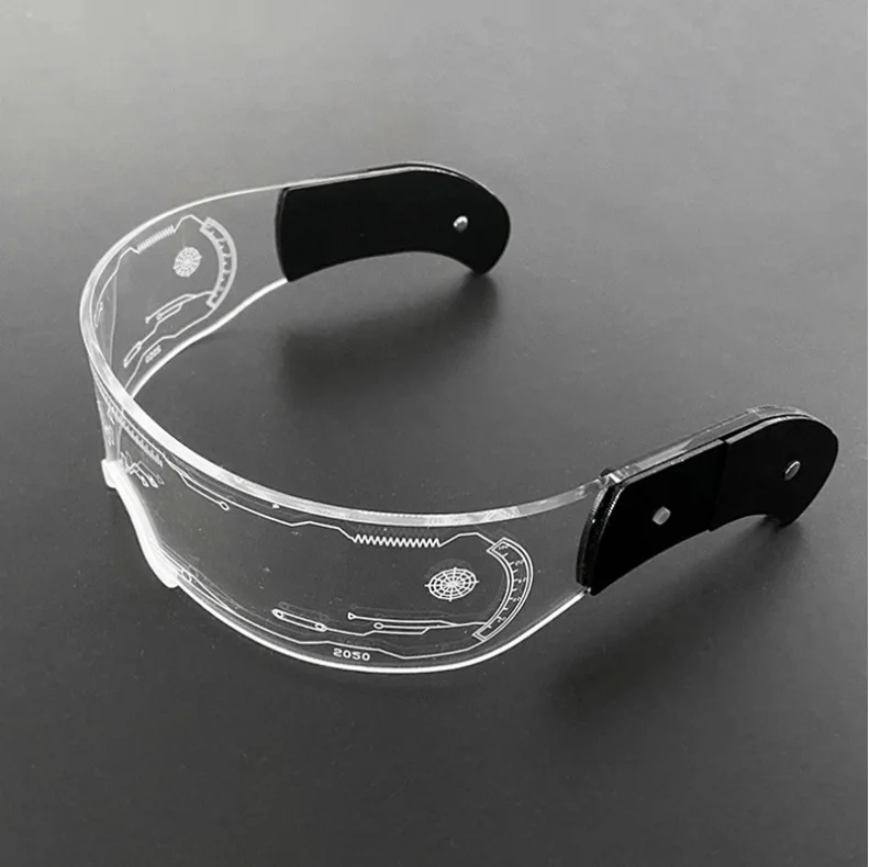 Cyberpunk Led Glasses Illuminated 7 Colors 4 Modes Rechargeable Goggle Punk style Glasses for Women Men Technology Future Style
Cyberpunk Led Glasses Illuminated 7 Colors 4 Modes Rechargeable Goggle Punk style Glasses for Women Men Technology Future Style