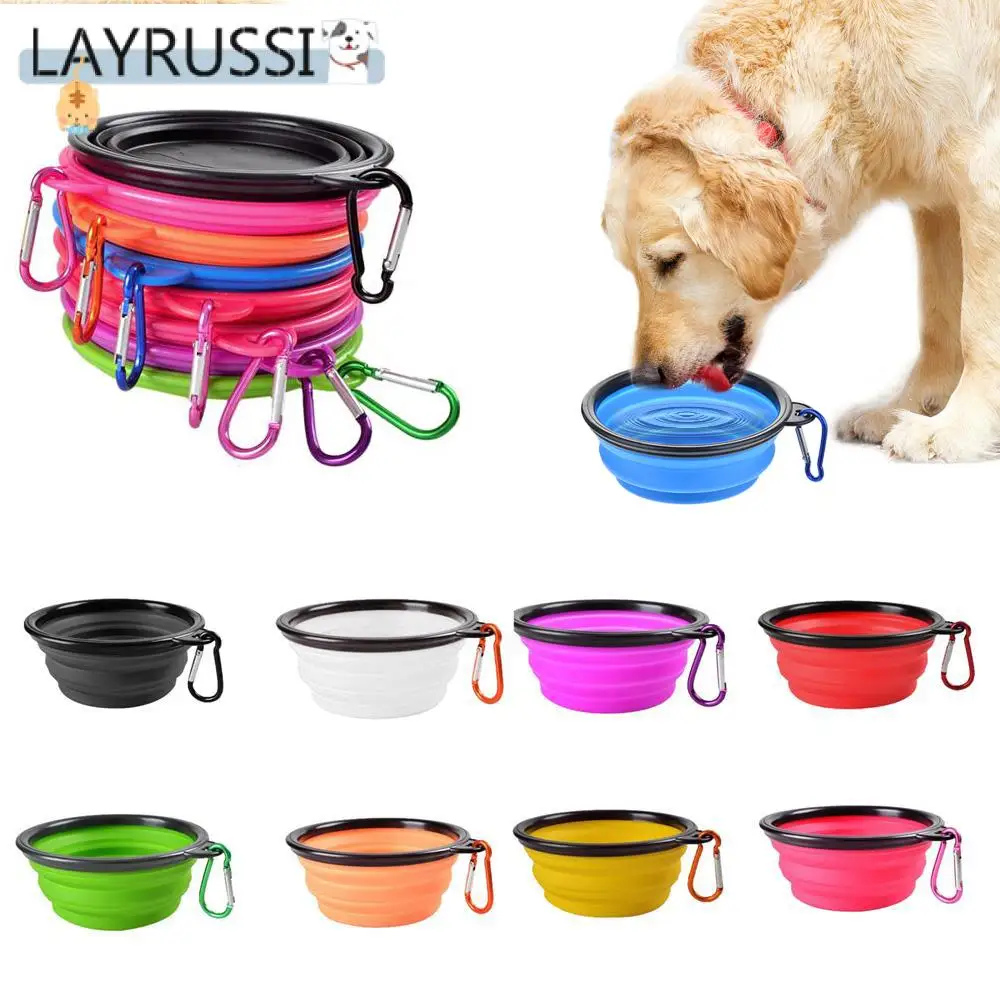 LAYRUSSI Collapsible Bowl Folding Silicone Pet Travel Bowls Safe Outdoor Food Water Feeding BPA Free Dog Bowls With Carabiner
LAYRUSSI Collapsible Bowl Folding Silicone Pet Travel Bowls Safe Outdoor Food Water Feeding BPA Free Dog Bowls With Carabiner