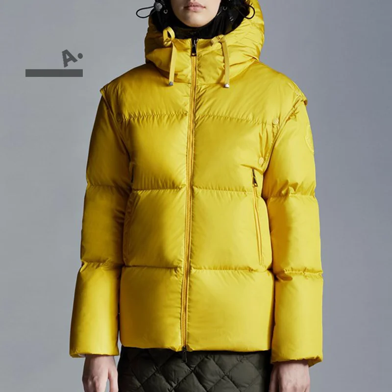Autumn And Winter Unisex Short Hooded Detachable Sleeve White Duck Warm Down Jacket
Autumn And Winter Unisex Short Hooded Detachable Sleeve White Duck Warm Down Jacket