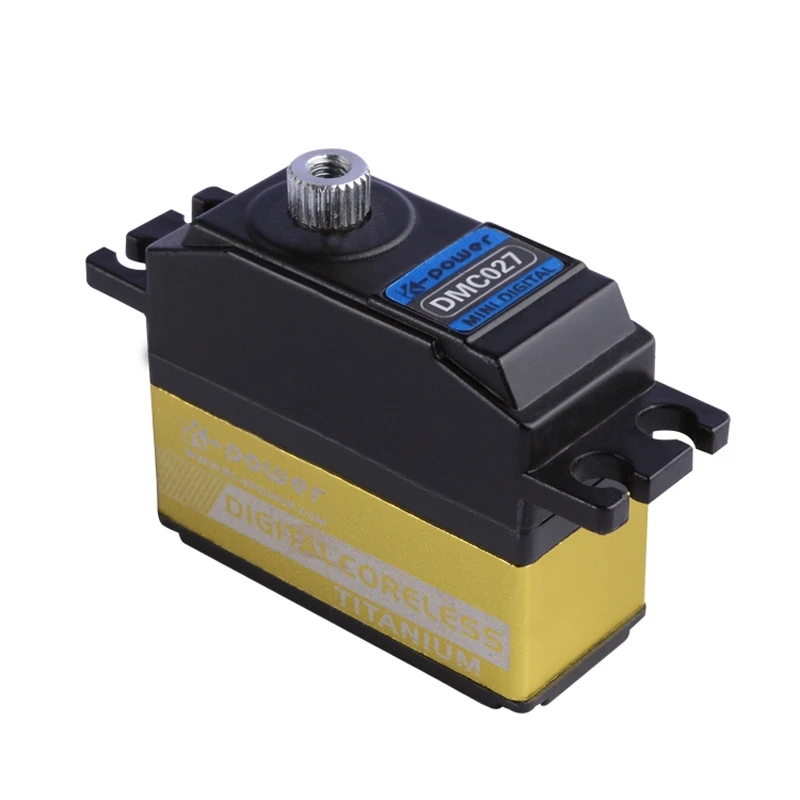 K-Power DMC027 28G/3.5KG/0.05S Titanium Gear Coreless Motor High Speed Digital Servo RC Airplane/Helicopter/Car/Boat
K-Power DMC027 28G/3.5KG/0.05S Titanium Gear Coreless Motor High Speed Digital Servo RC Airplane/Helicopter/Car/Boat