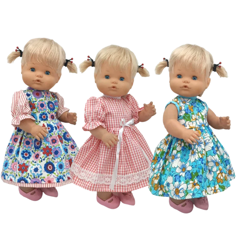 17-дюймовое Цветочное платье для кукол Nenuco Ropa Y Su Hermanita, Одежда для кукол девочки, игрушки, одежда
17-дюймовое Цветочное платье для кукол Nenuco Ropa Y Su Hermanita, Одежда для кукол девочки, игрушки, одежда