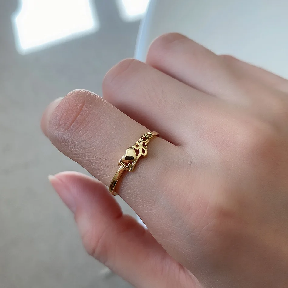 About fashion low-key light luxury lady 925 sterling silver ring opening adjustable confession I love you heart shape ring 
About fashion low-key light luxury lady 925 sterling silver ring opening adjustable confession I love you heart shape ring