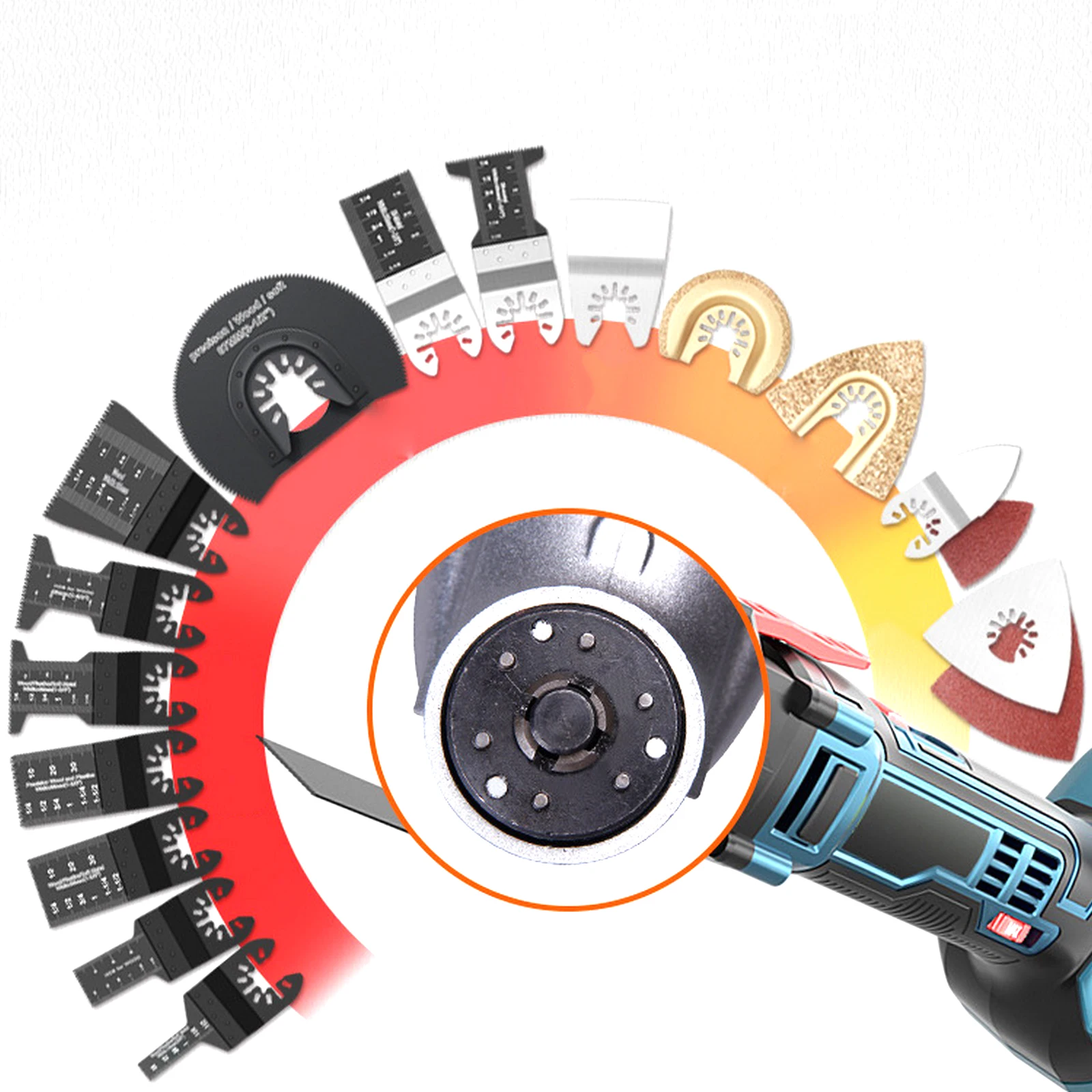 Universal Oscillating Saw Blades Universal Multitool Tool Quick Release Kit Professional Wood/Metal Professional Wood Cutting
Universal Oscillating Saw Blades Universal Multitool Tool Quick Release Kit Professional Wood/Metal Professional Wood Cutting