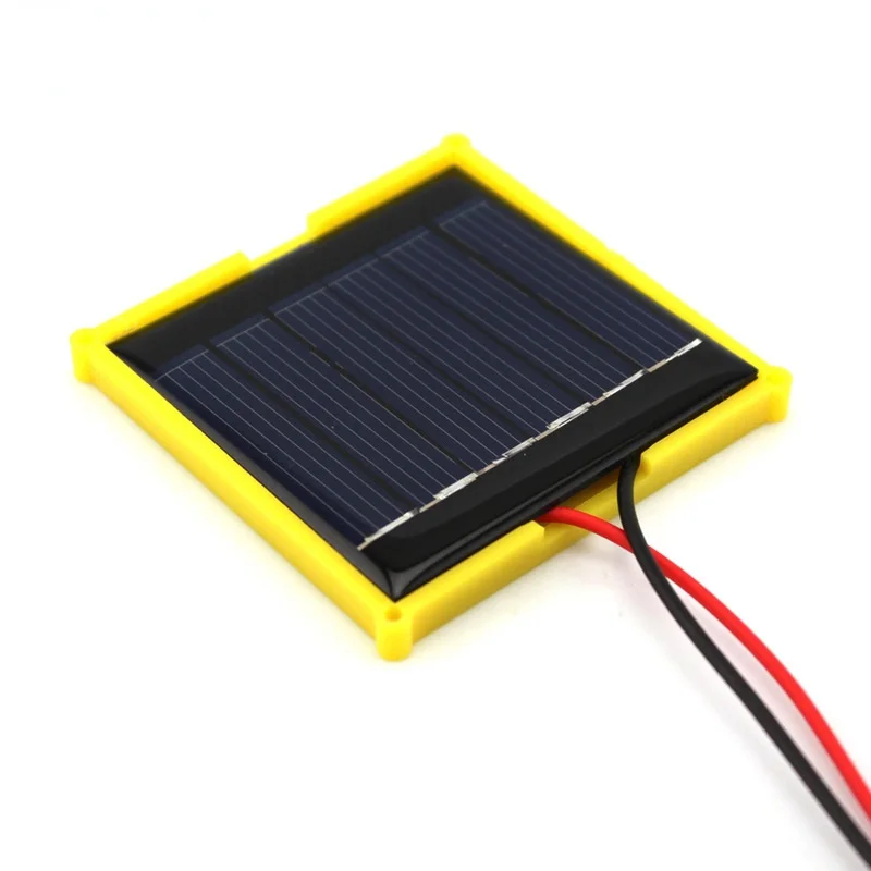 

Mini Solar Panels DC 3V 100ma with JST/SM/Dupont Connection Plug for DIY Model Assembly Battery Power Charge Module Cell