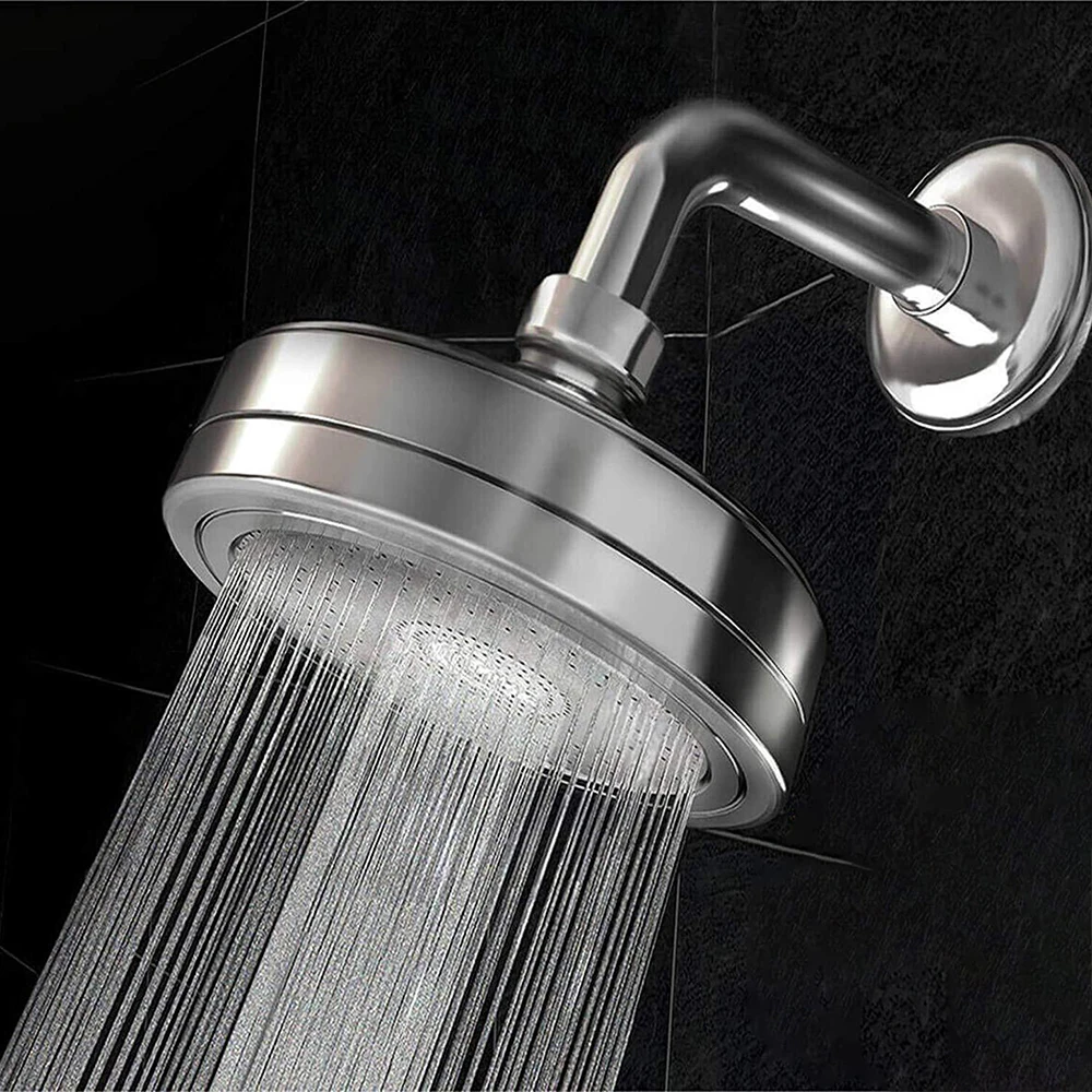 Bathroom Functional SPA Shower Head High Pressure Anion Filter Bath Head Water Saving Shower Adjustable Home Silvery replacement
Bathroom Functional SPA Shower Head High Pressure Anion Filter Bath Head Water Saving Shower Adjustable Home Silvery replacement