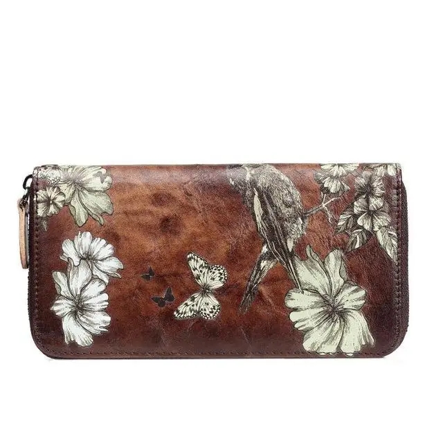Retro Floral Womens Wallets And Purses 2021 New Leisure Wallet Card Holder Phone Purse Genuine Leather Luxury Wallet
Retro Floral Womens Wallets And Purses 2021 New Leisure Wallet Card Holder Phone Purse Genuine Leather Luxury Wallet