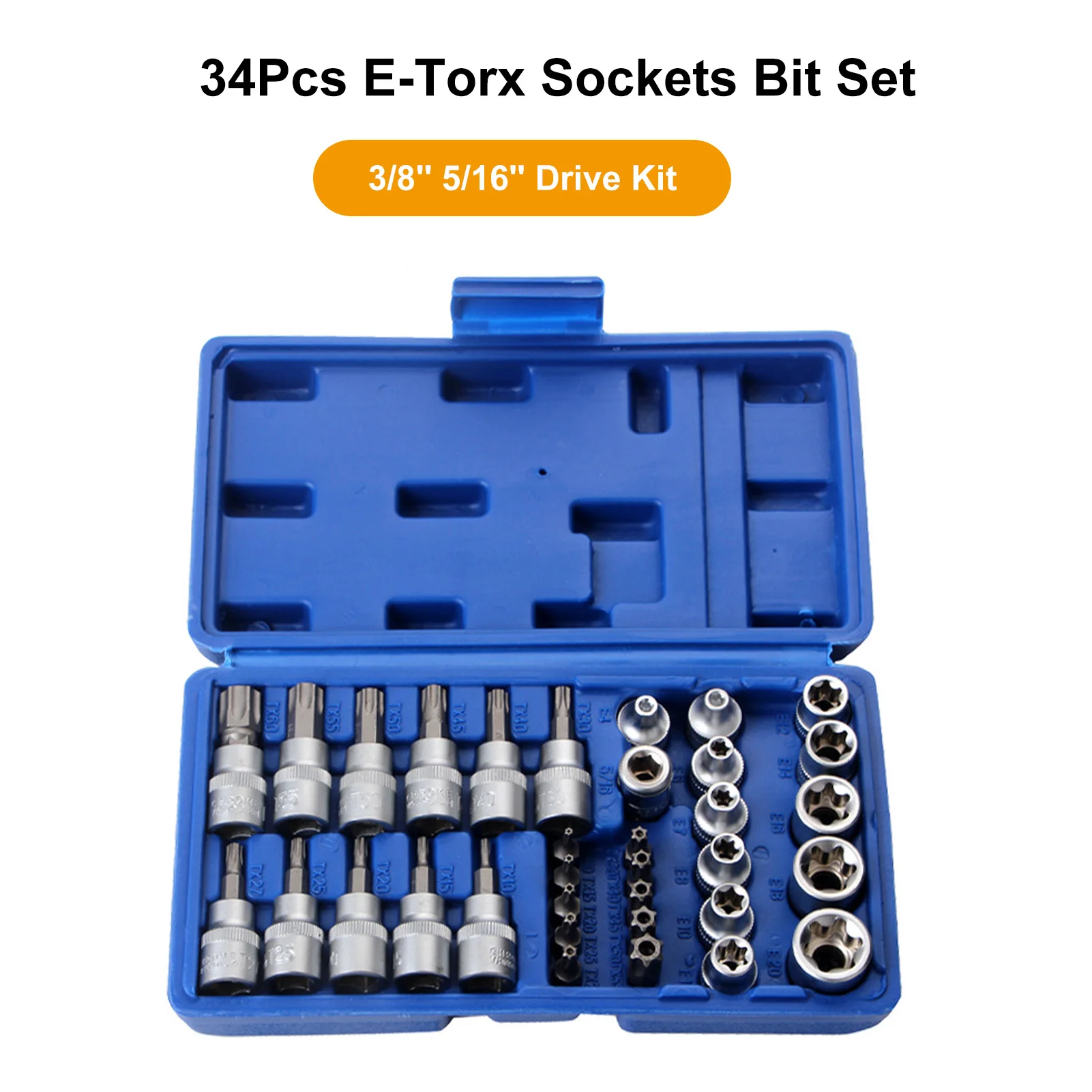 Набор наконечников E-Torx 34 шт., комплект для мужчин и женщин, для автомобилей, мотоциклов, велосипедов, газонов, электроприборы, оборудование с...
Набор наконечников E-Torx 34 шт., комплект для мужчин и женщин, для автомобилей, мотоциклов, велосипедов, газонов, электроприборы, оборудование с...