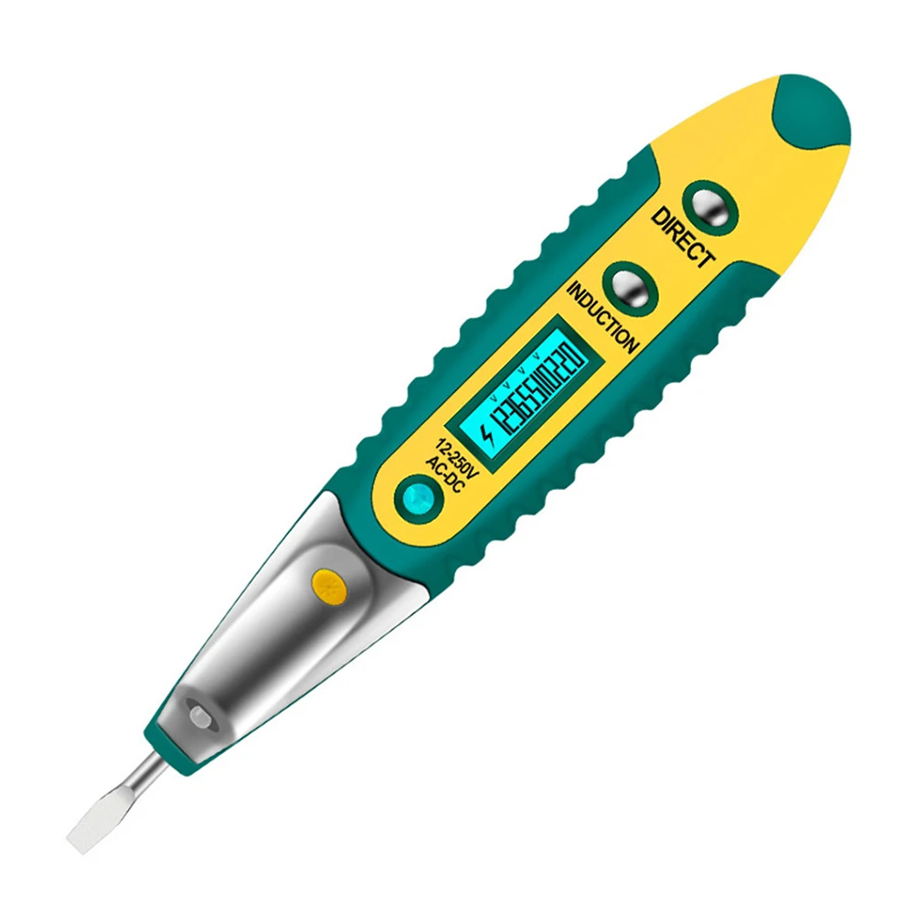 Tester Voltage Pen Plastic Non-contact Digital Tester Screwdriver Power Outlet Voltage Meters Detector Pen Light
Tester Voltage Pen Plastic Non-contact Digital Tester Screwdriver Power Outlet Voltage Meters Detector Pen Light