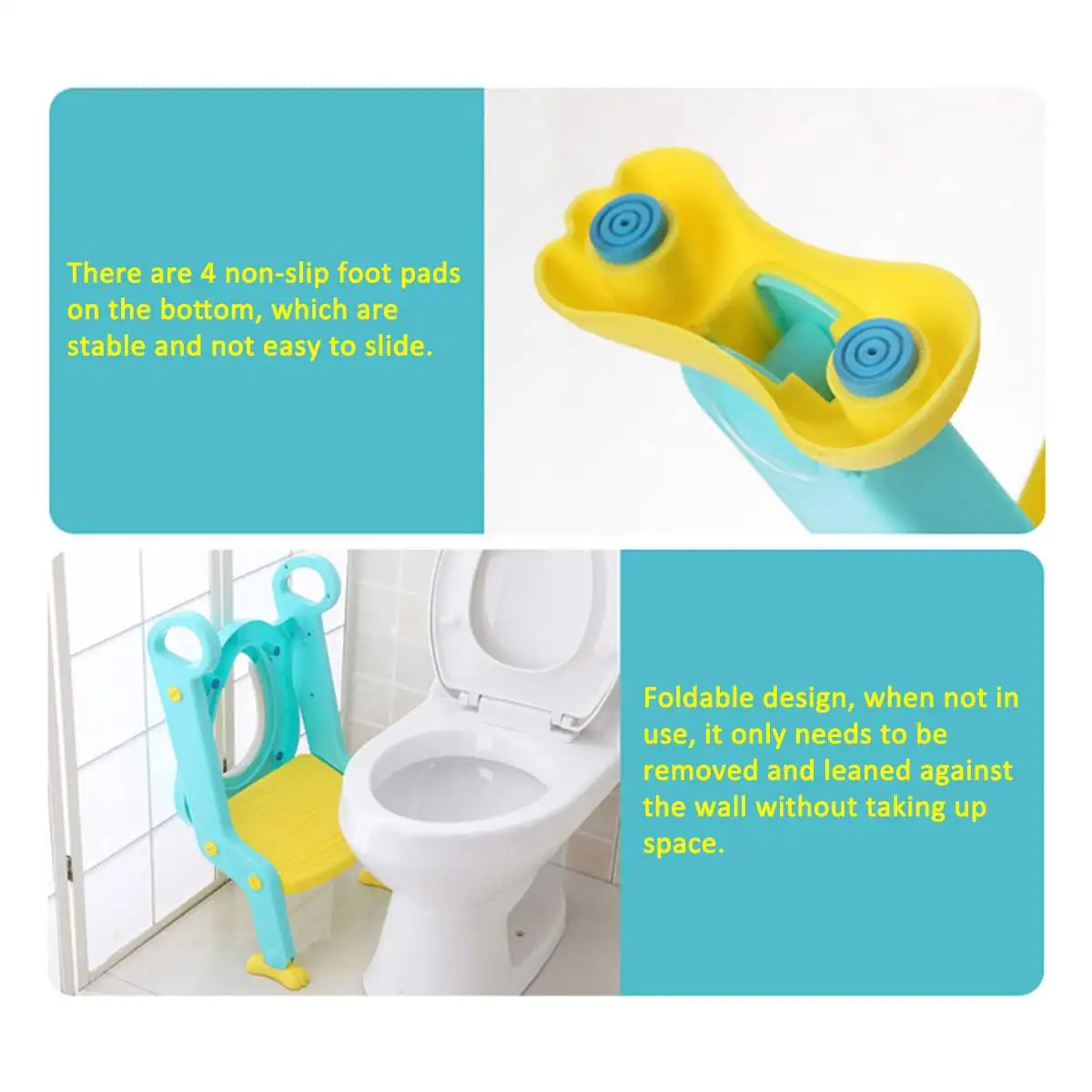 Baby Toilet Training Seat Anti-Slip Portable Potty Training Seat with Cushion Ladder Armrests Boy Girl Infant Toddler Urinal
Baby Toilet Training Seat Anti-Slip Portable Potty Training Seat with Cushion Ladder Armrests Boy Girl Infant Toddler Urinal