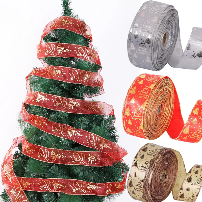 2M/roll Christmas Print Ribbon Christmas Tree Ornament Ribbon DIY Handmade Biscuit Gift Wrapping String Bow Christmas Decoration
2M/roll Christmas Print Ribbon Christmas Tree Ornament Ribbon DIY Handmade Biscuit Gift Wrapping String Bow Christmas Decoration