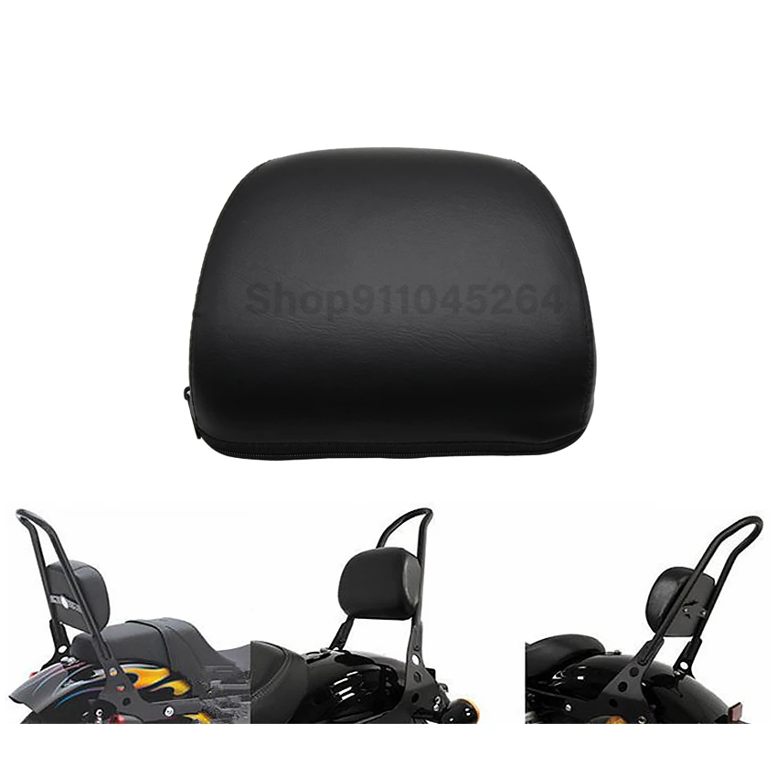 Motorcycle Black PU Leather Universal Backrest Bar Cushion Pad Pillion Seat For Harley 883 1200 48
Motorcycle Black PU Leather Universal Backrest Bar Cushion Pad Pillion Seat For Harley 883 1200 48