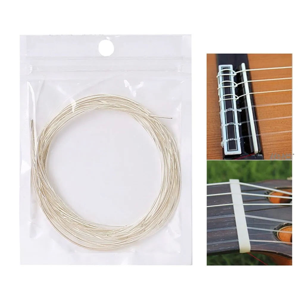 Guitar Strings Set Of 6pcs Classical Guitar Nylon Strings Replacement Accessories High Quality Classical Guitar Parts Accessorie
Guitar Strings Set Of 6pcs Classical Guitar Nylon Strings Replacement Accessories High Quality Classical Guitar Parts Accessorie