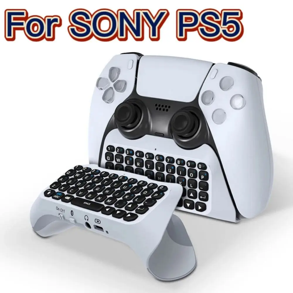 Wholesaleable Wireless Gaming Controller Keyboard for PS5 Controller Keyboard Built-in Speaker Rechargeable Keyboard
Wholesaleable Wireless Gaming Controller Keyboard for PS5 Controller Keyboard Built-in Speaker Rechargeable Keyboard