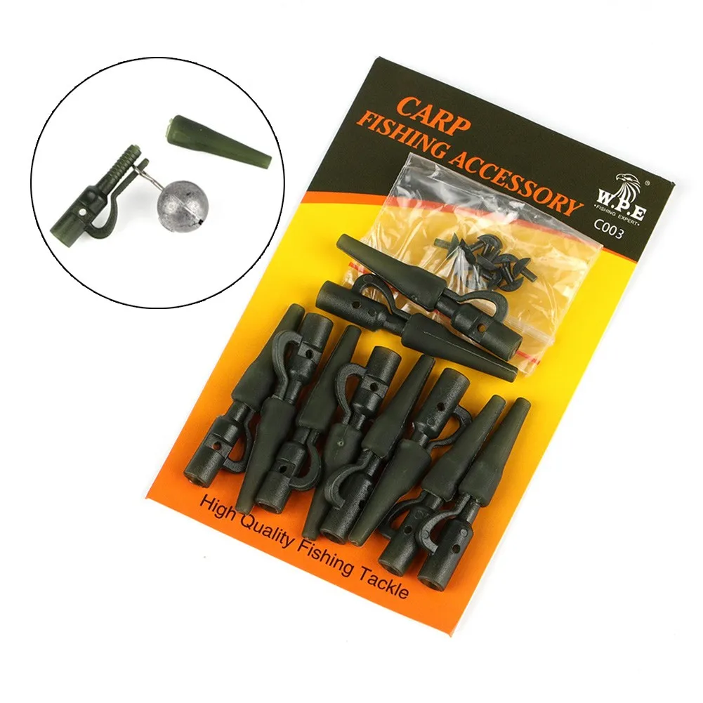 10PCS Safety Lead Clips With Pin Carp Fishing Tackle Kit Accessories Rig Equipment For Outdoor Carp Fishing
10PCS Safety Lead Clips With Pin Carp Fishing Tackle Kit Accessories Rig Equipment For Outdoor Carp Fishing