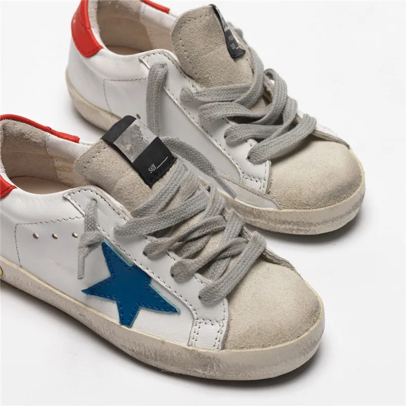 2021 New Boys and Girls Casual Shoes Polished Dirty Shoes Genuine Leather Luxury High Quality Children's Star Sneakers 
2021 New Boys and Girls Casual Shoes Polished Dirty Shoes Genuine Leather Luxury High Quality Children's Star Sneakers
