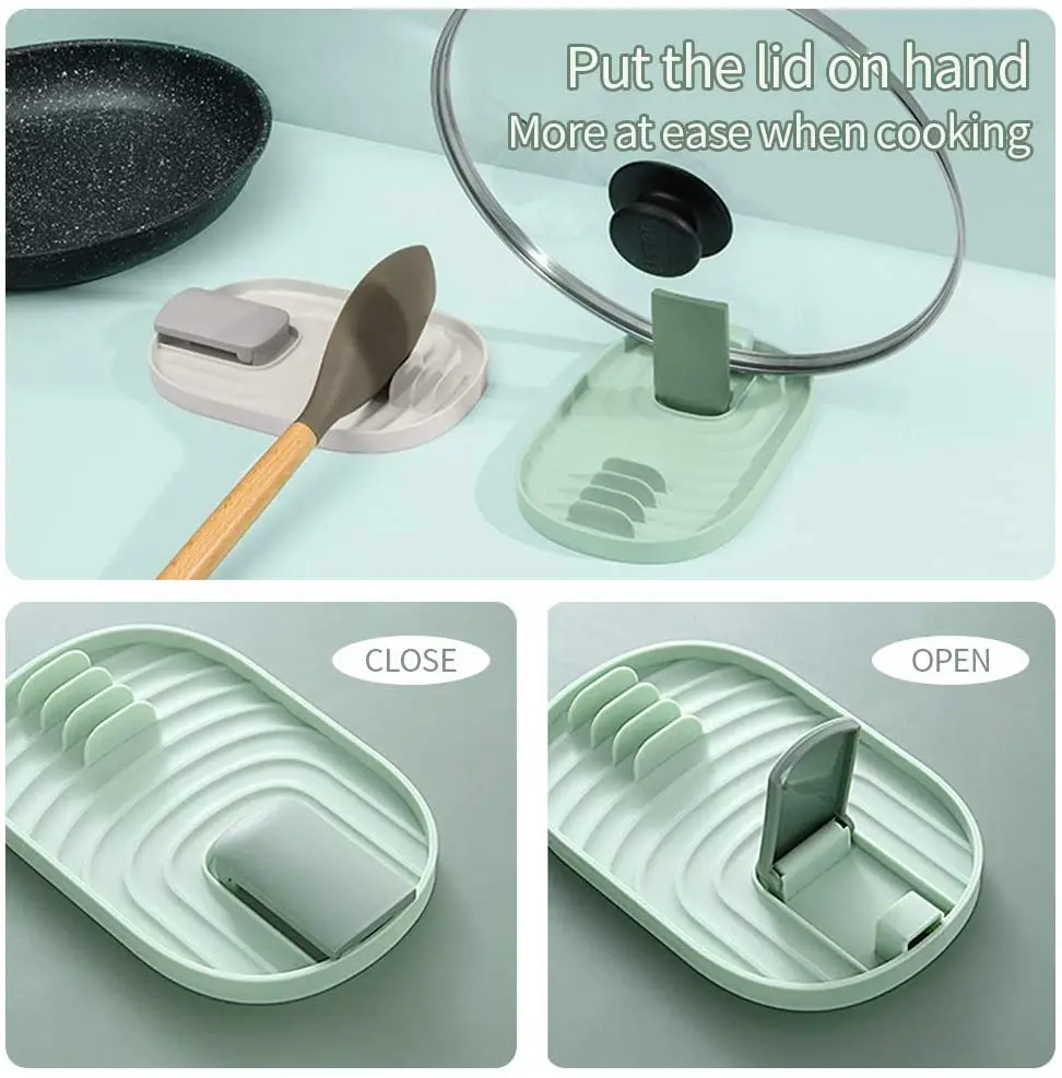2021 Spoon Rest And Pot Lid Holder Foldable Spoon Rest Spoon Holder Utensil Rest Stove Organizer Cutting Board Rack
2021 Spoon Rest And Pot Lid Holder Foldable Spoon Rest Spoon Holder Utensil Rest Stove Organizer Cutting Board Rack