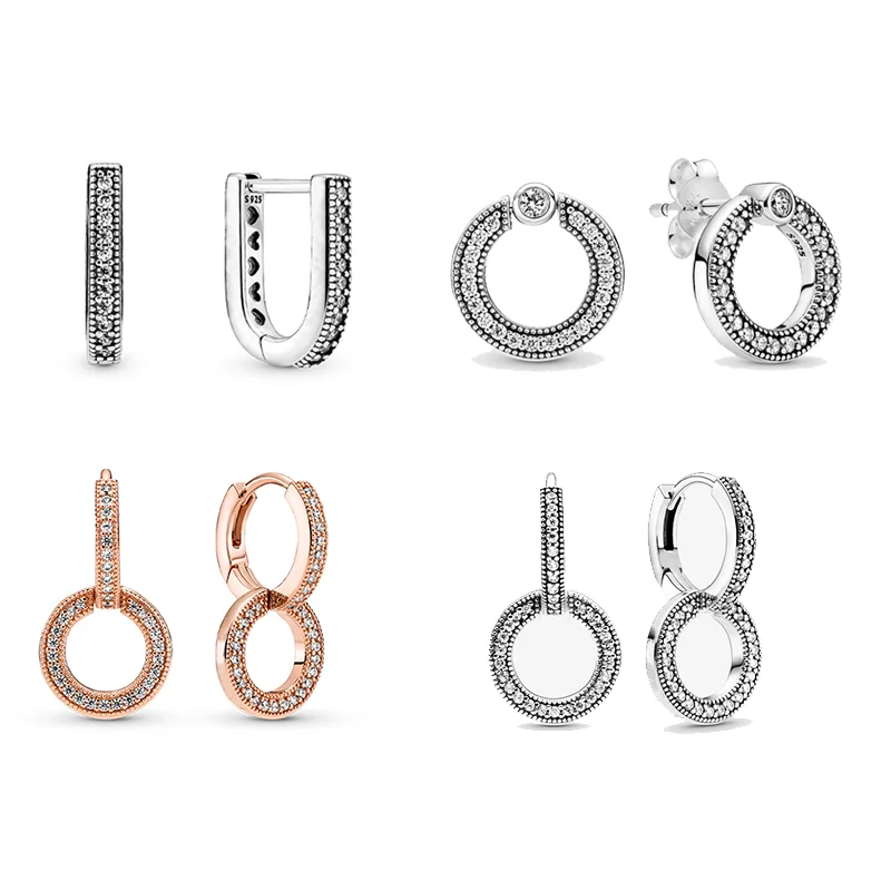 LR New U Pin Shaped Pan-Style 925 Sterling Silver Ring Earrings For Women Piercing Ear Love Heart Stud Earring Fine Jewelry Gift
LR New U Pin Shaped Pan-Style 925 Sterling Silver Ring Earrings For Women Piercing Ear Love Heart Stud Earring Fine Jewelry Gift