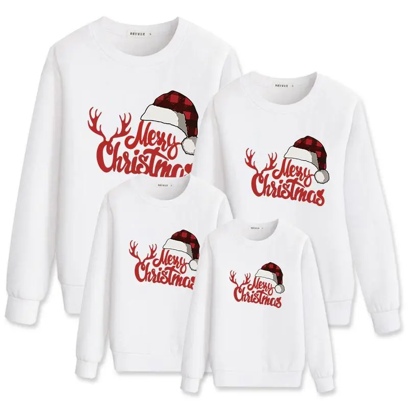 Christmas Sweaters Xmas Autumn Father Mother & Kids Cotton Sweatshirts Baby Mommy and Me Clothes Family Matching Outfits 
Christmas Sweaters Xmas Autumn Father Mother & Kids Cotton Sweatshirts Baby Mommy and Me Clothes Family Matching Outfits