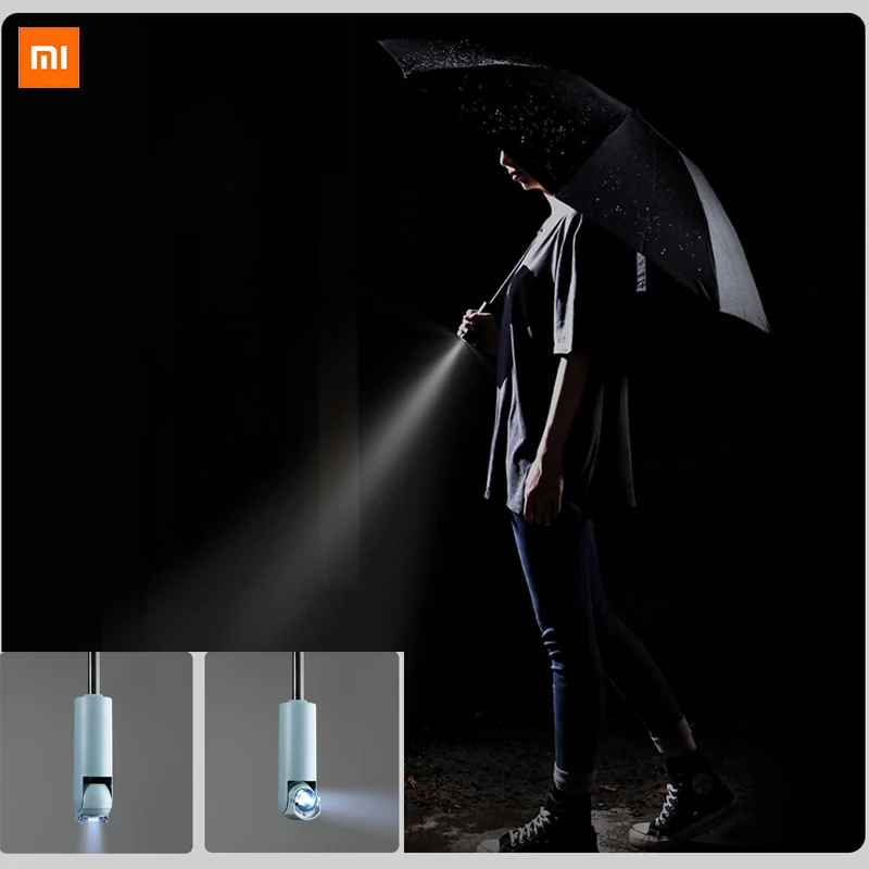 Xiaomi UREVO Steering Lighting automatic Umbrella Turnable LED light Reverse Folding Without Getting Wet Summer Winter Umbrella
Xiaomi UREVO Steering Lighting automatic Umbrella Turnable LED light Reverse Folding Without Getting Wet Summer Winter Umbrella