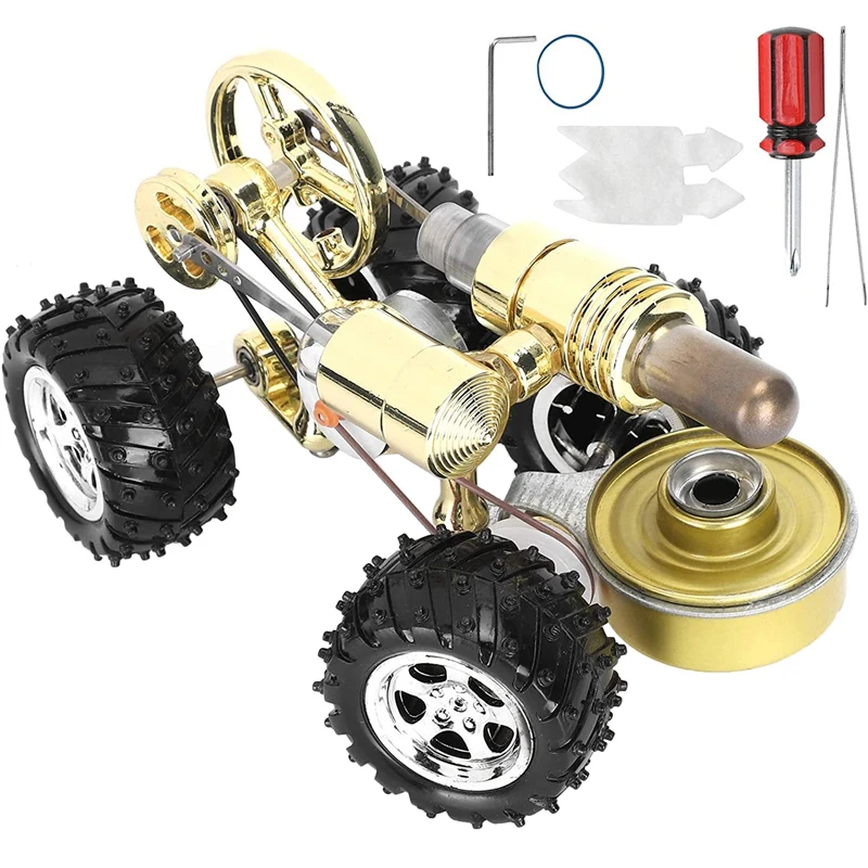 Hot Air Stirling Engine Car Engineer Generator Model Child Science Experiment Principles Of Power Generation Teaching
Hot Air Stirling Engine Car Engineer Generator Model Child Science Experiment Principles Of Power Generation Teaching