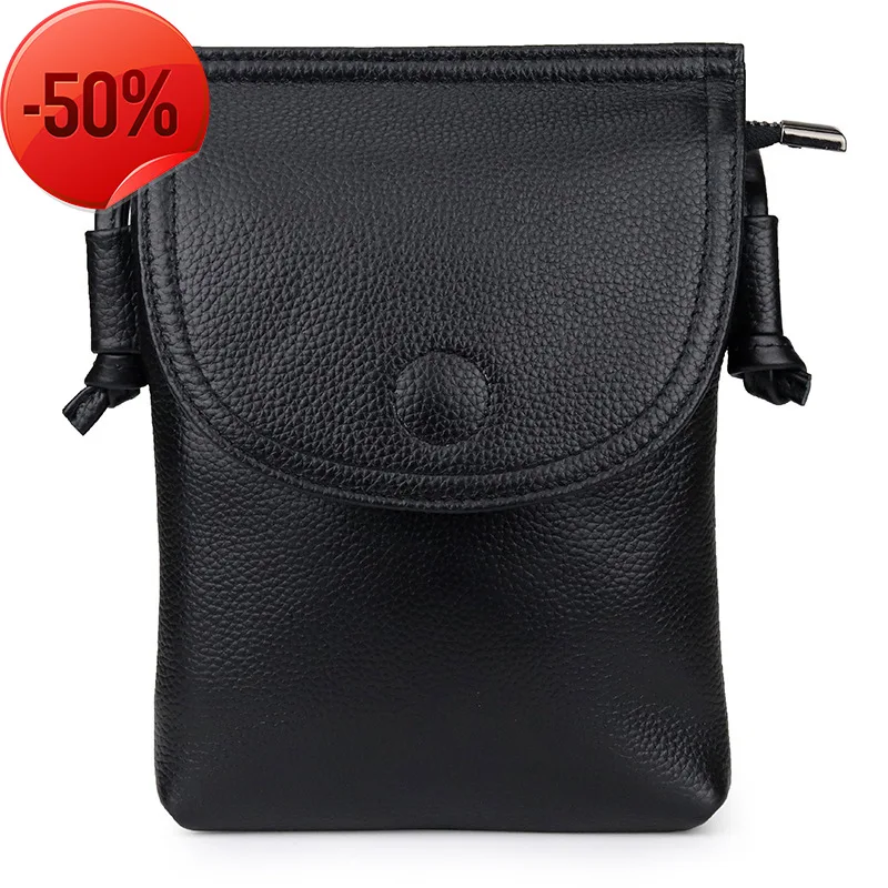 Genuine Leather 100% Women Messenger Bags High Quality Cow Leather Shoulder Bags Casual Small Wallets Popular Clutch Cash Pocket
Genuine Leather 100% Women Messenger Bags High Quality Cow Leather Shoulder Bags Casual Small Wallets Popular Clutch Cash Pocket