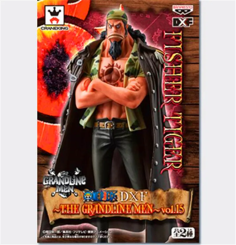 7" One Piece Dragon Pirates Regiment Fisher Tiger Arlong Golden Cat Sticker Original Version PVC Action Figure Toy BOX 18CM Q324
7" One Piece Dragon Pirates Regiment Fisher Tiger Arlong Golden Cat Sticker Original Version PVC Action Figure Toy BOX 18CM Q324