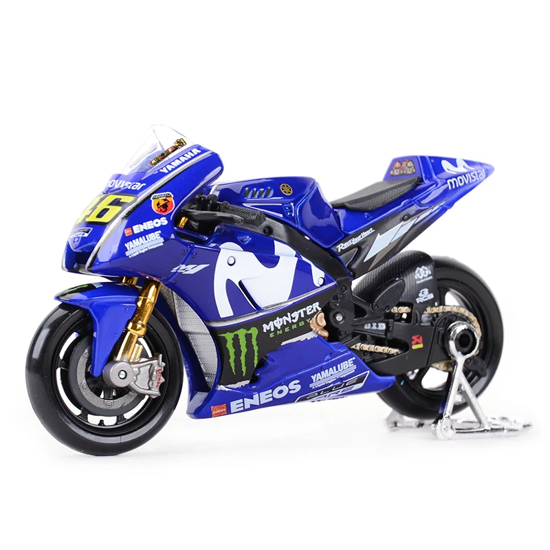SVIP Maisto 1:18 2018 GP Racing Yamaha YZR M1 Factory Racing Team 46# 25# Die Cast Vehicles Collectible Motorcycle Model Toys
SVIP Maisto 1:18 2018 GP Racing Yamaha YZR M1 Factory Racing Team 46# 25# Die Cast Vehicles Collectible Motorcycle Model Toys