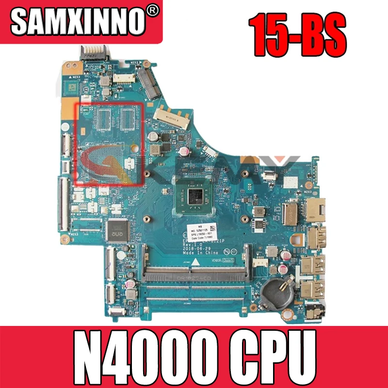 Материнская плата L24004-501 для ноутбука HP 15-BS Celeron N4000 материнская плата для ноутбука LA-G121P DDR4
Материнская плата L24004-501 для ноутбука HP 15-BS Celeron N4000 материнская плата для ноутбука LA-G121P DDR4